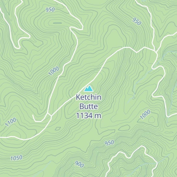 Map of Ketchin Butte