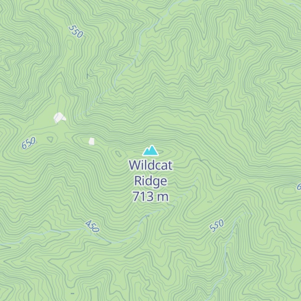 Map of Wildcat Ridge