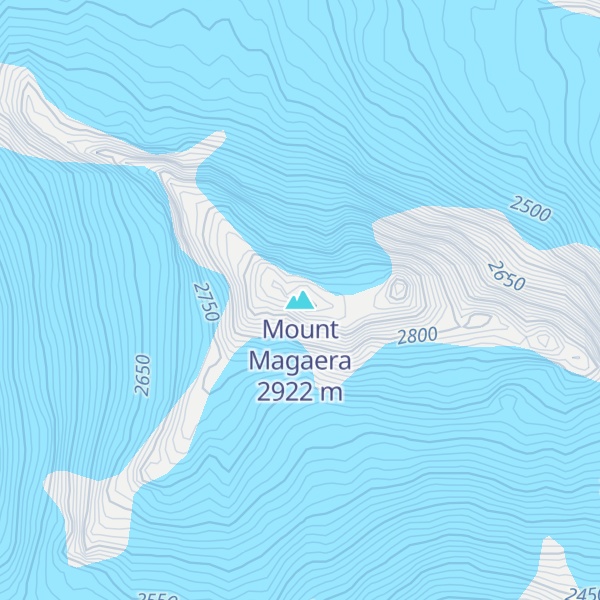 Map of Mount Magaera