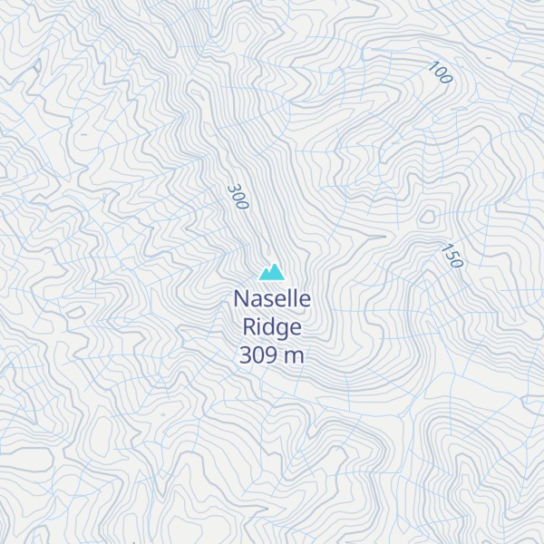 Map of Naselle Ridge