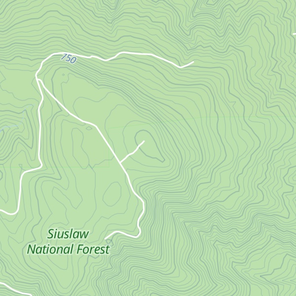 Map of Table Mountain