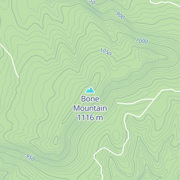 Map of Bone Mountain