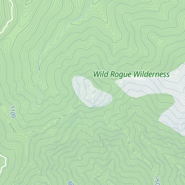 Map of Diamond Peak