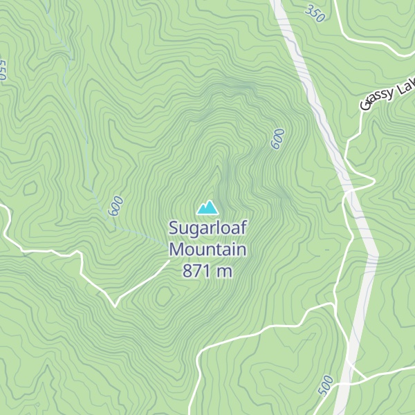Map of Sugarloaf Mountain