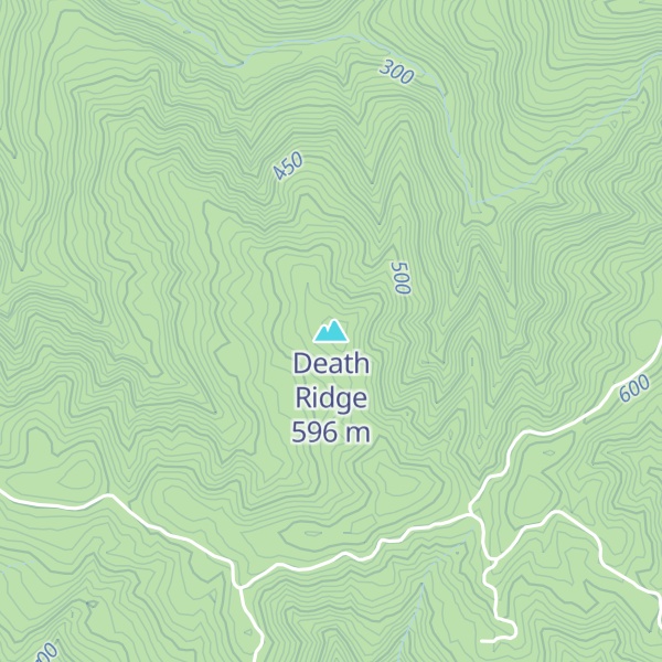 Map of Death Ridge