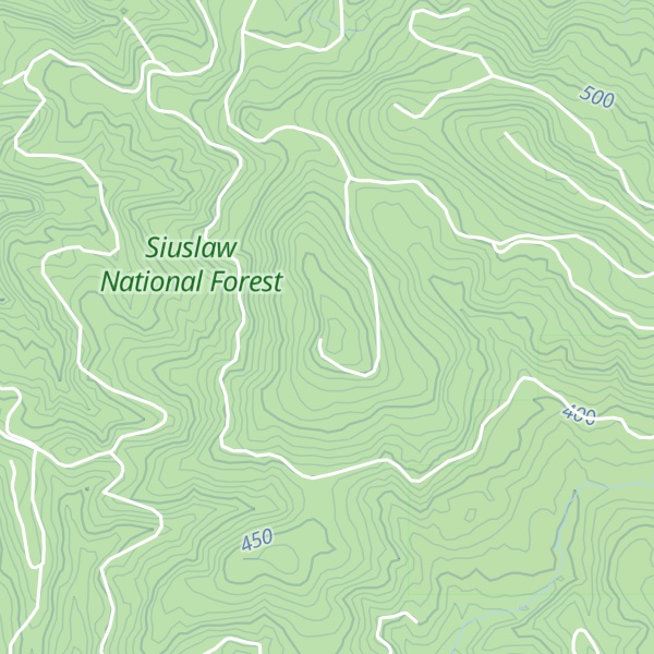 Map of Cougar Mountain