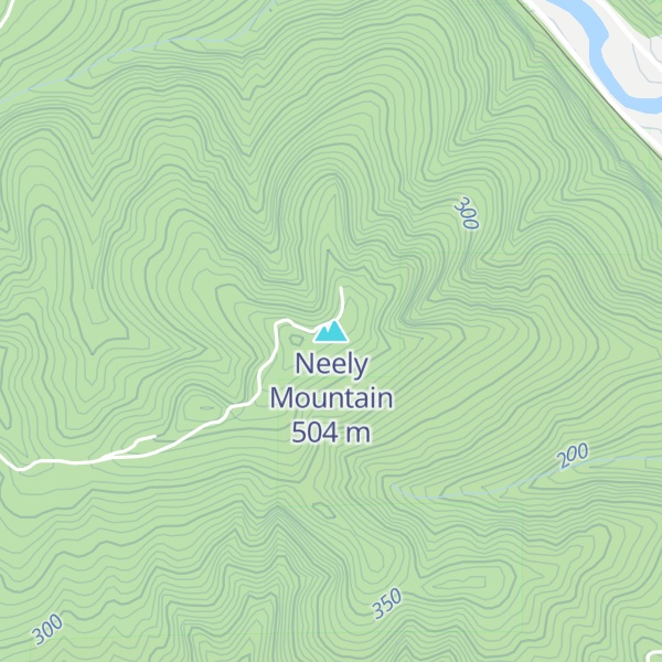 Map of Neely Mountain