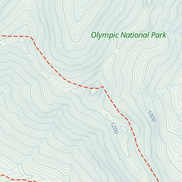 Map of Slide Peak