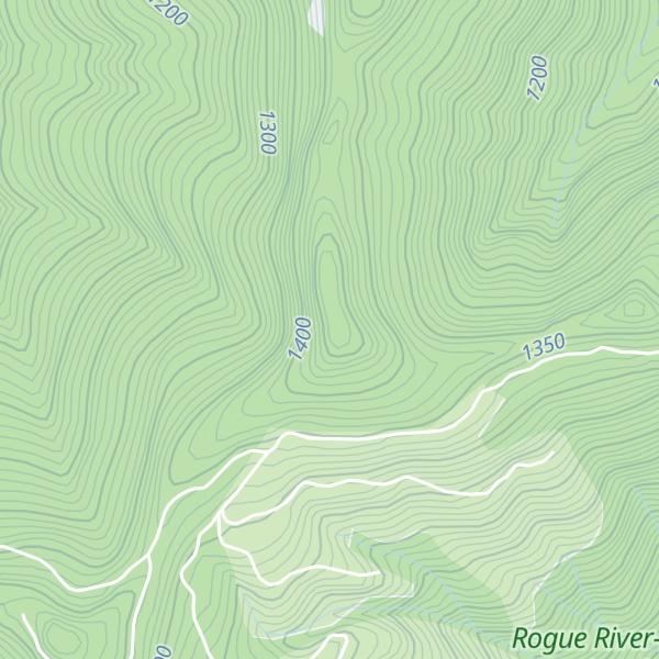 Map of Squirrel Peak