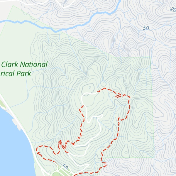 Map of Scarboro Hill