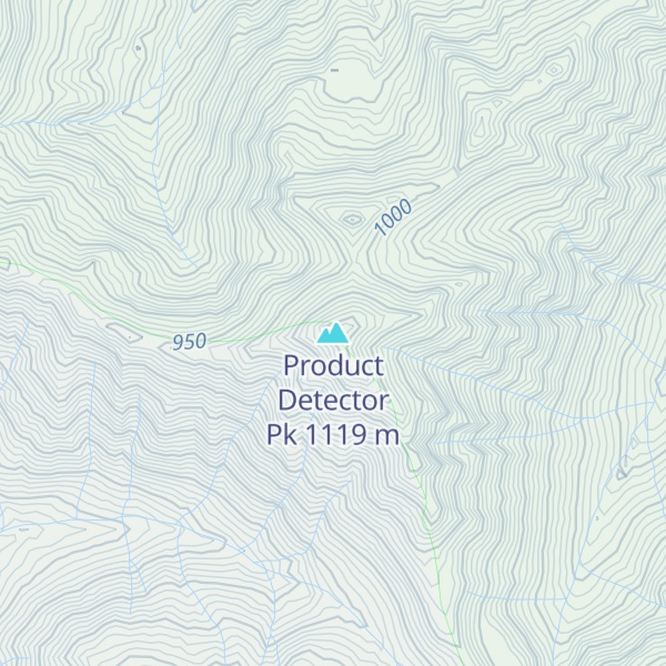 Map of Product Detector Pk