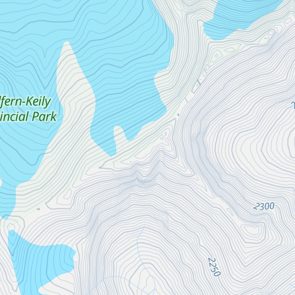 Map of Mount Helen