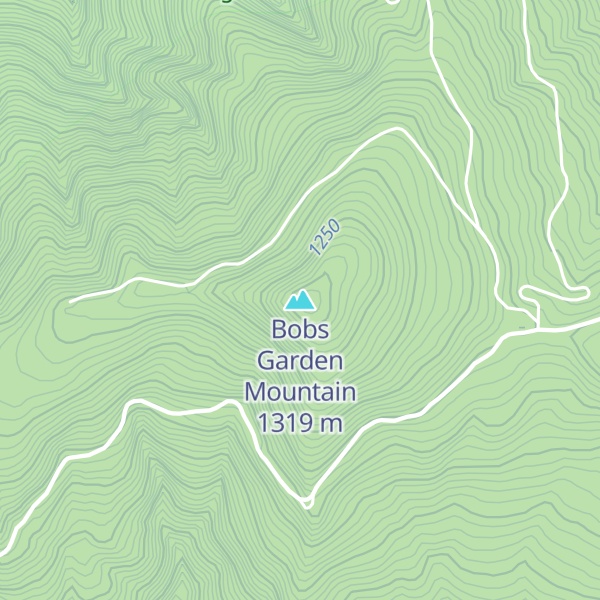 Map of Bobs Garden Mountain