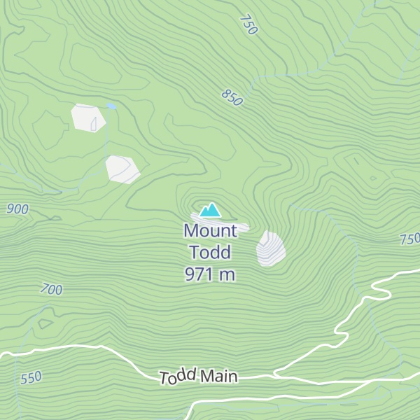 Map of Mount Todd