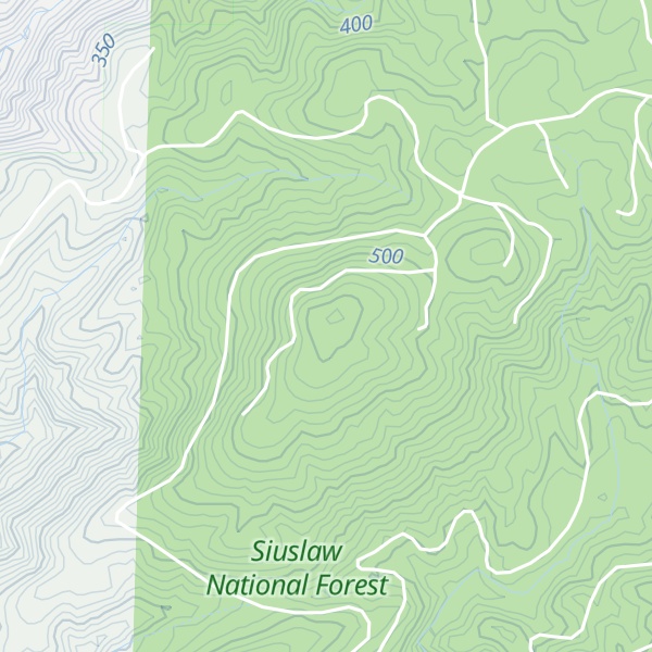 Map of Ball Mountain
