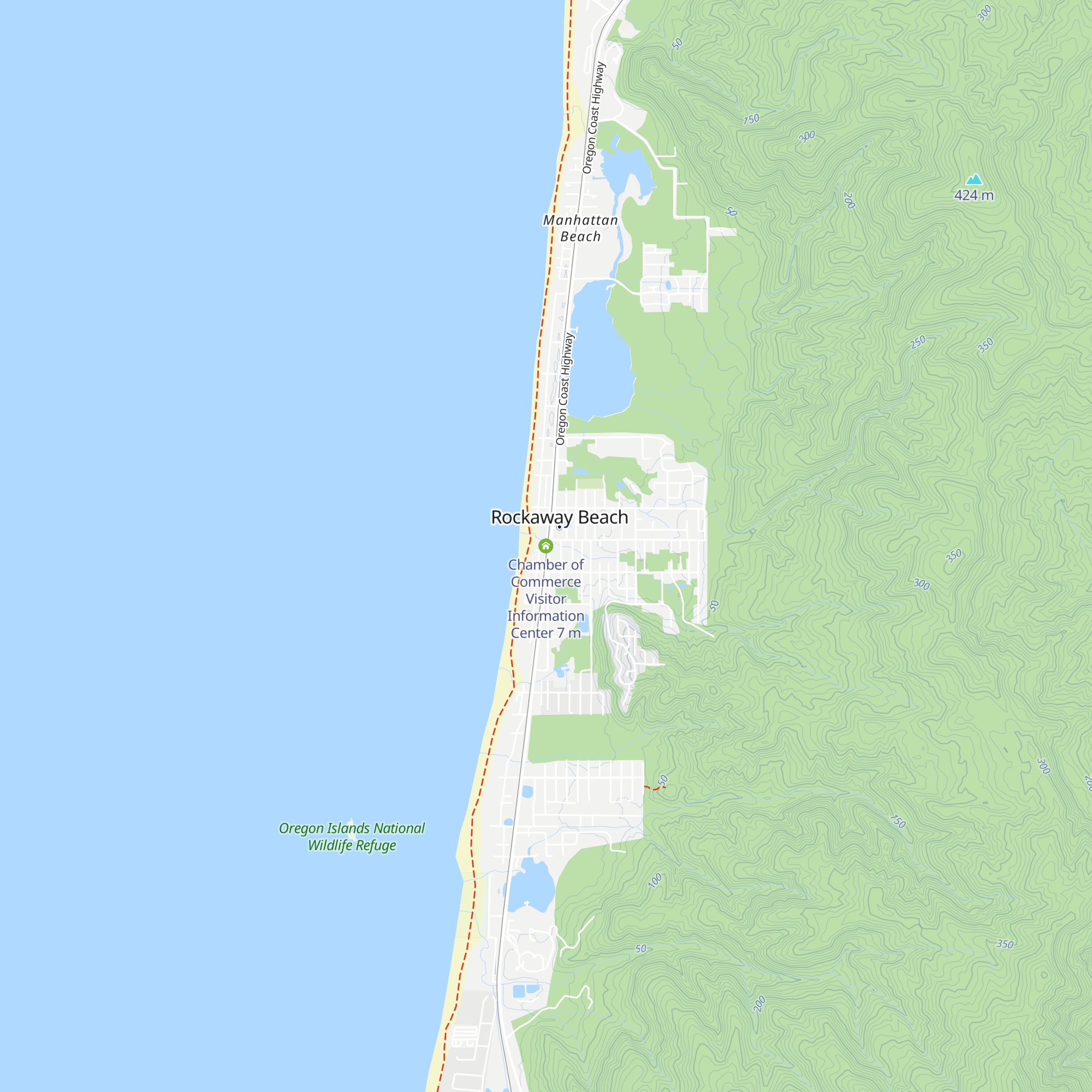 Chamber of Commerce Visitor Information Center map