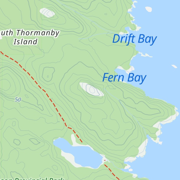 Map of Mount Seafield