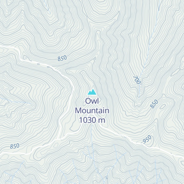 Map of Owl Mountain