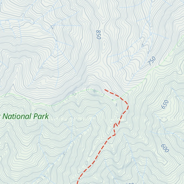Map of Kloochman Rock