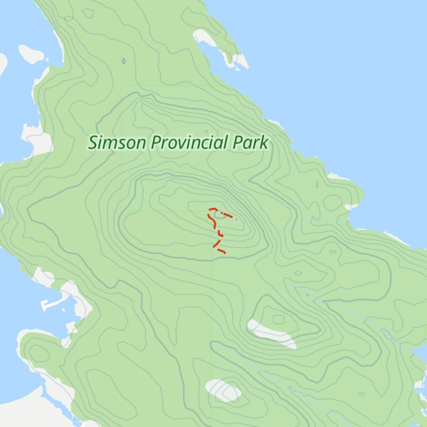 Map of Spyglass Hill
