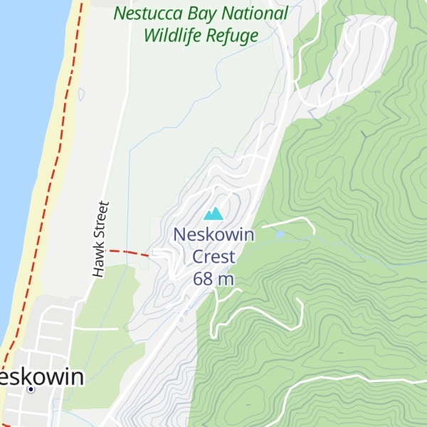 Map of Neskowin Crest