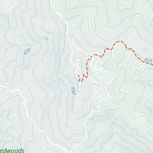 Map of Grasshopper Mountain