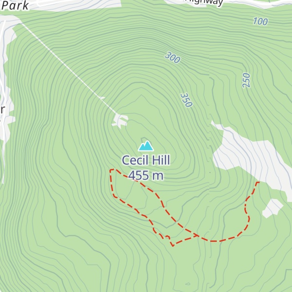 Map of Cecil Hill