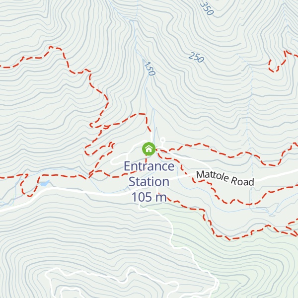 Map of Entrance Station