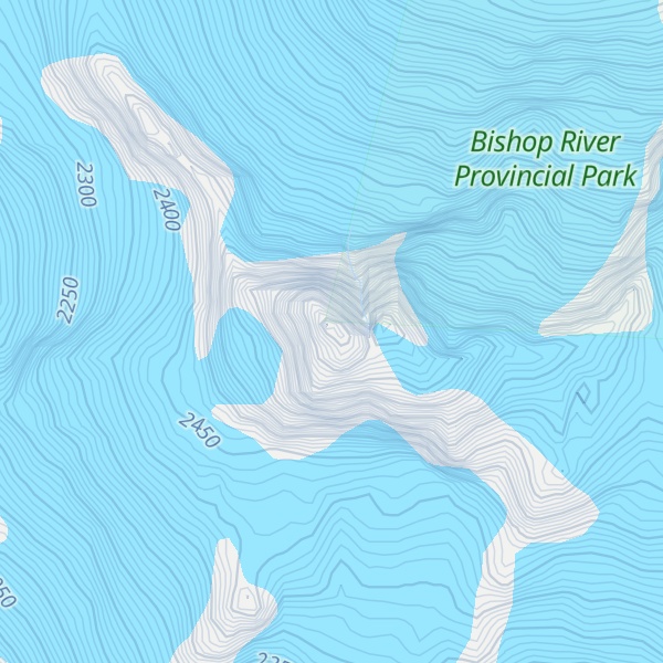 Map of Compton Mountain