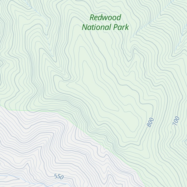 Map of Rodgers Peak