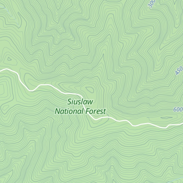 Map of Fairview Mountain