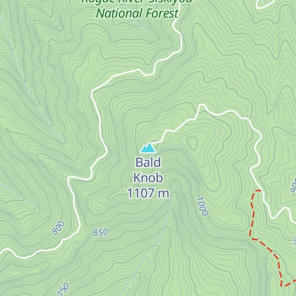 Map of Bald Knob