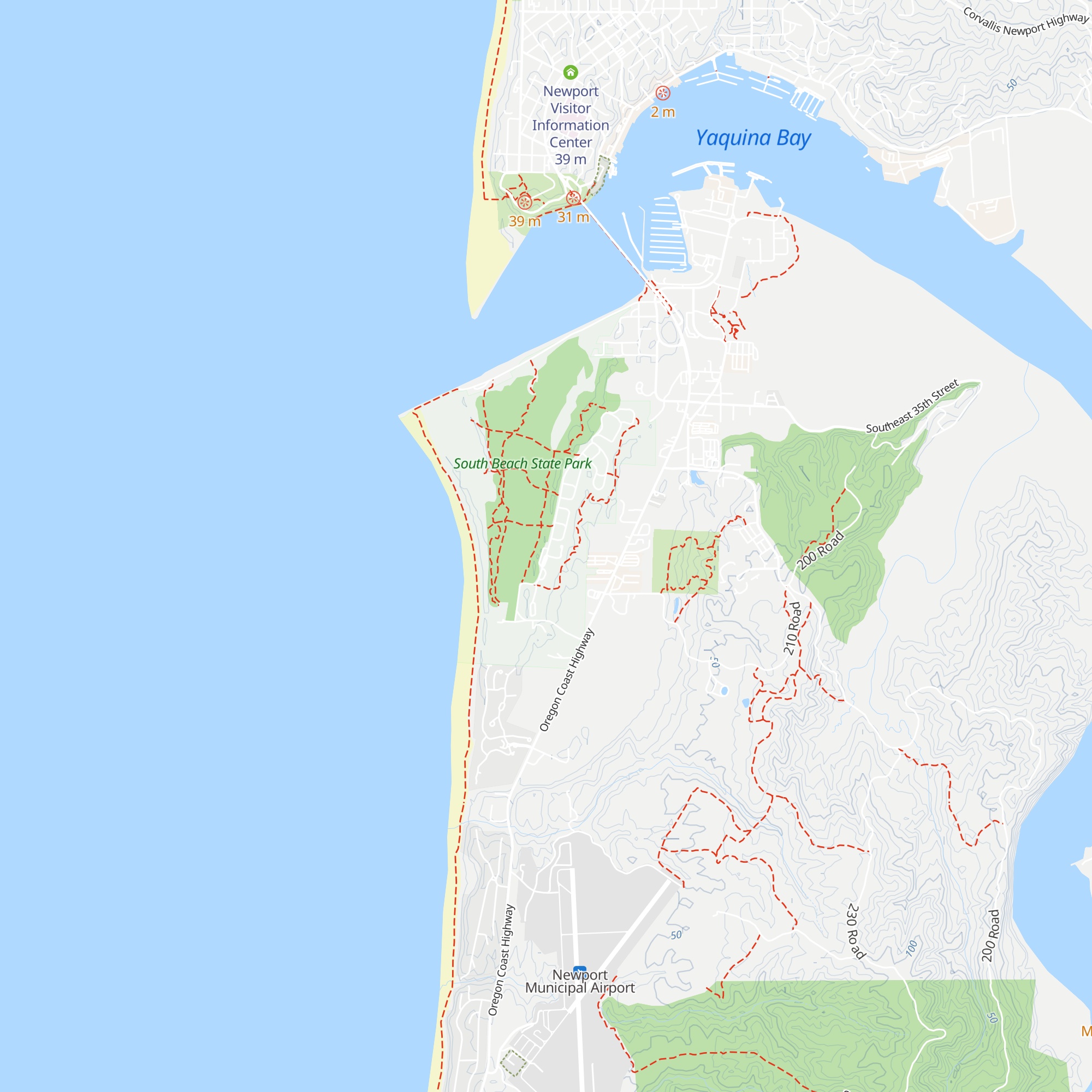 Hospitality Center map
