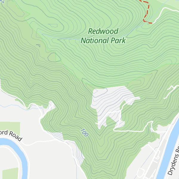 Map of Orick Hill