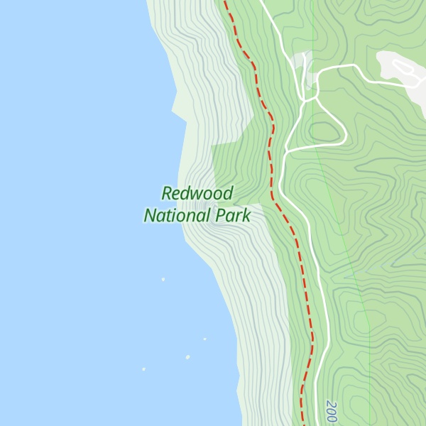 Map of Split Rock