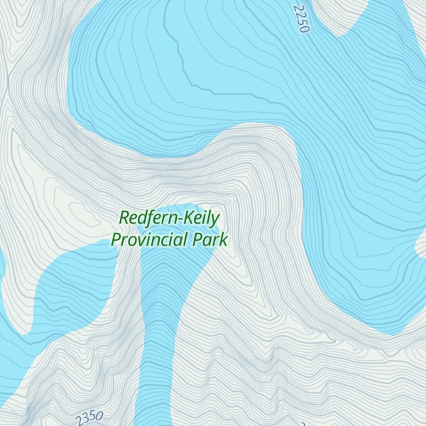 Map of Mount Eurylochos