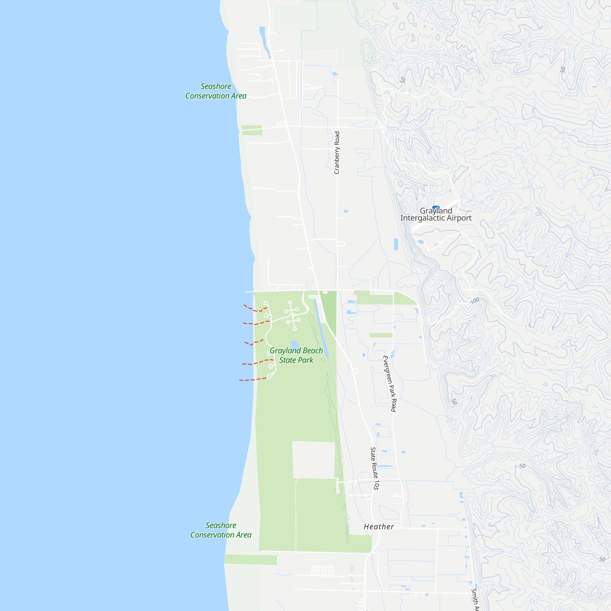 Grayland Beach State Park Campground Office & Store map