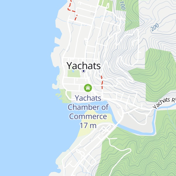 Map of Yachats Chamber of Commerce