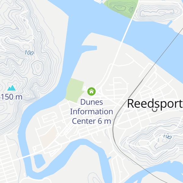 Map of Dunes Information Center