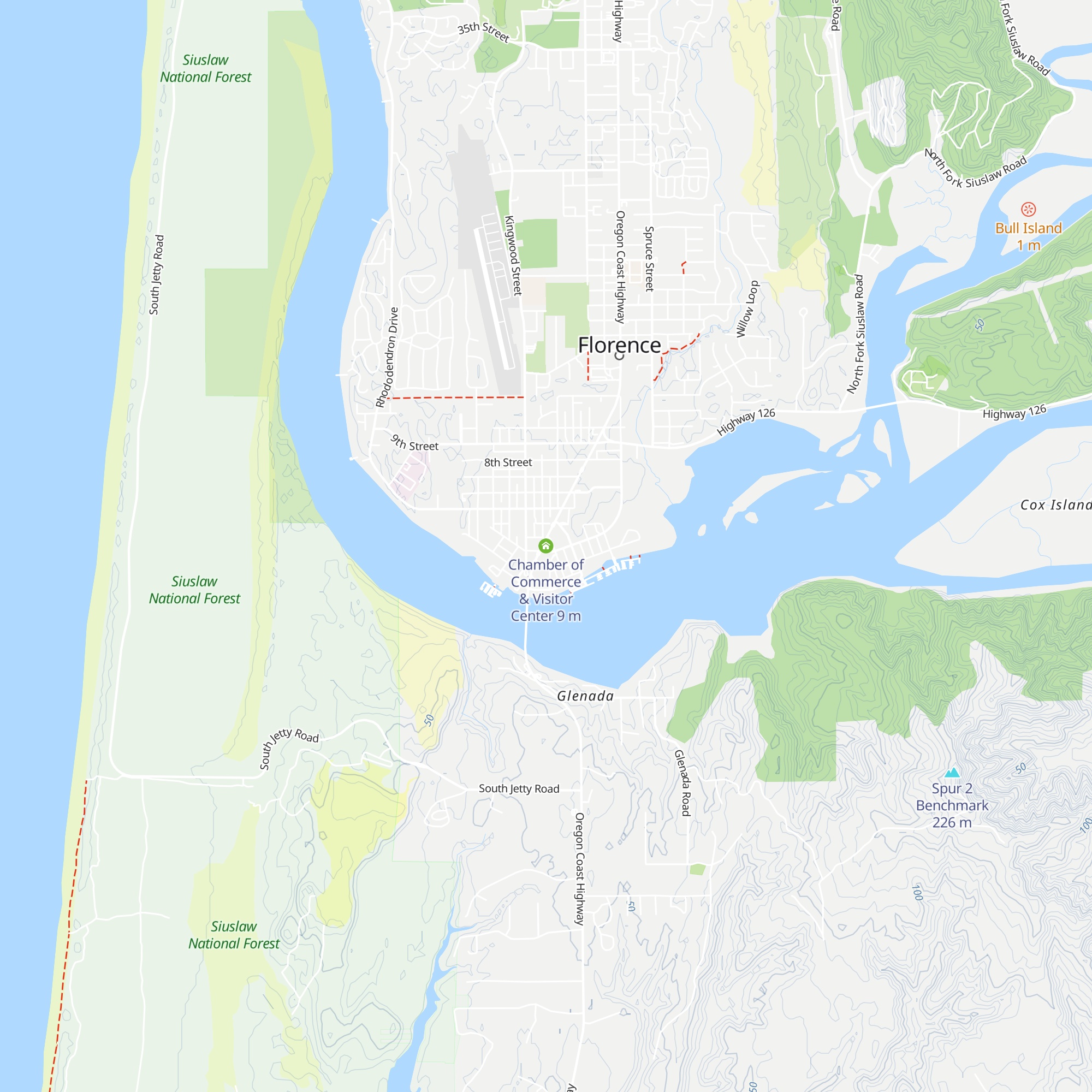 Chamber of Commerce & Visitor Center map
