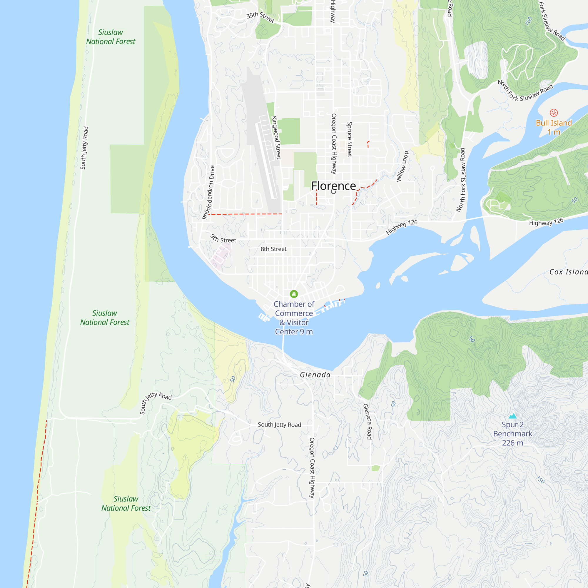 Chamber of Commerce & Visitor Center map