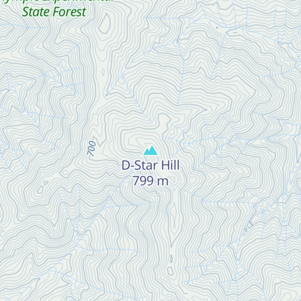 Map of D-Star Hill