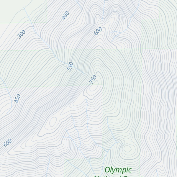 Map of Bigler Mountain