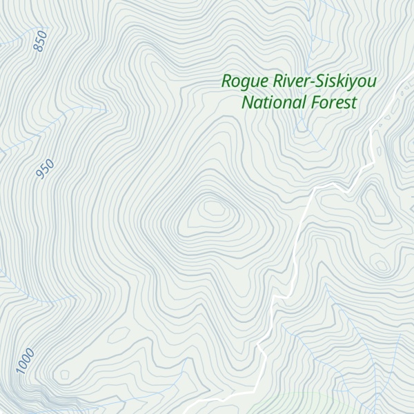 Map of Saddle Mountain