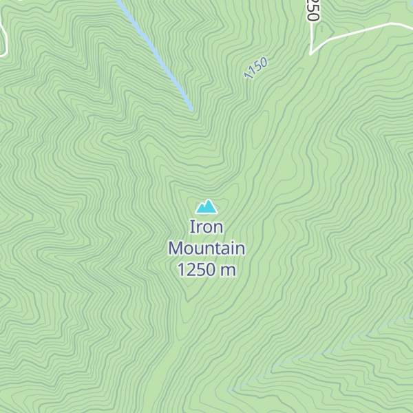 Map of Iron Mountain