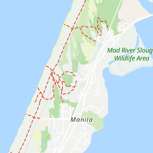 Map of Friends of the Dunes