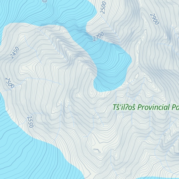 Map of Good Hope Mountain