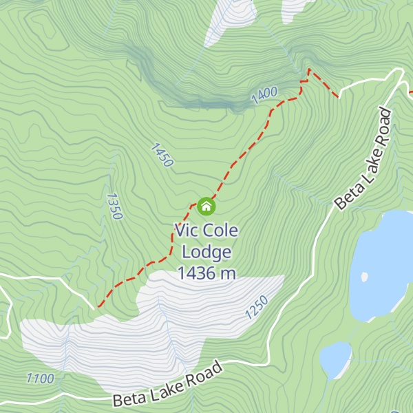 Map of Vic Cole Lodge