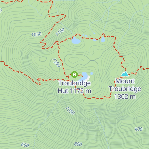 Map of Troubridge Hut