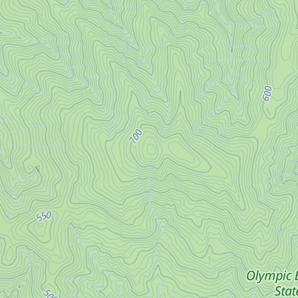 Map of Mount Octopus